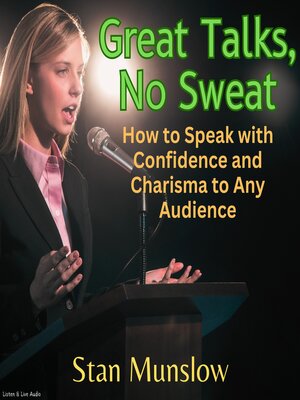cover image of Great Talks, No Sweat
